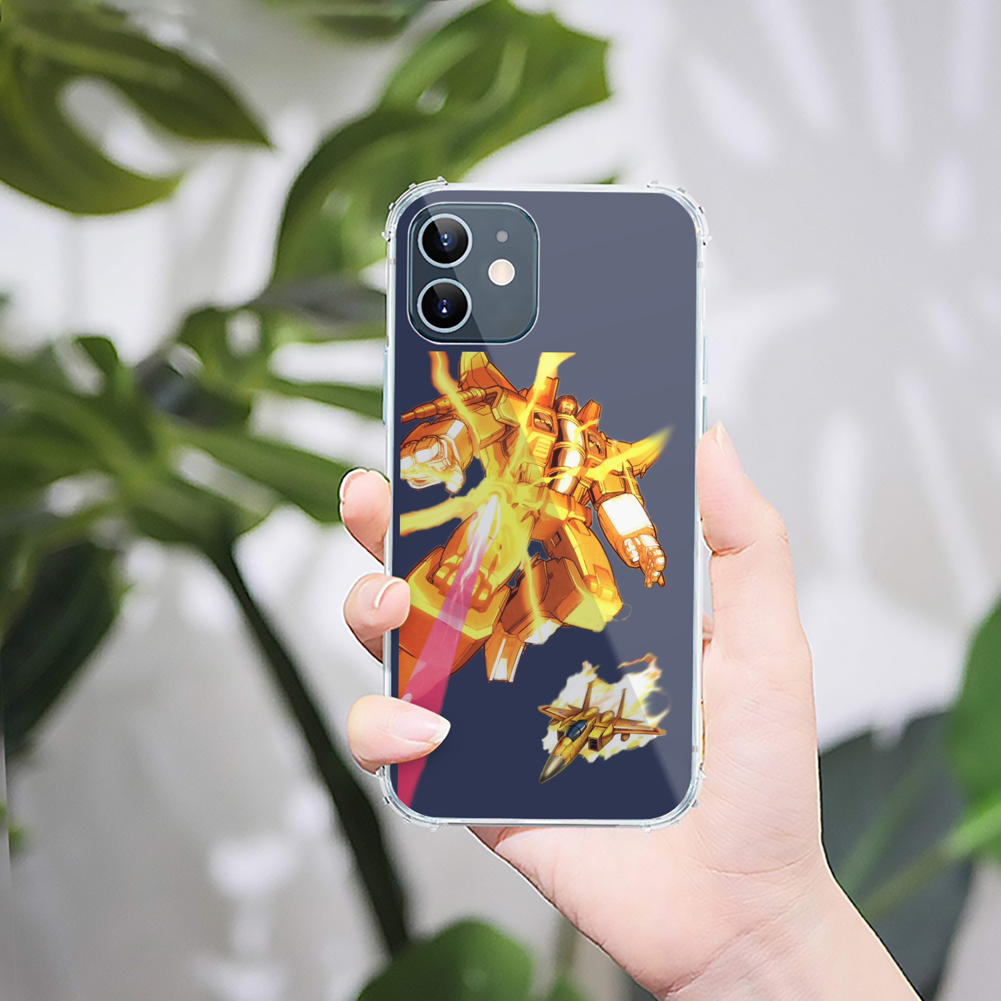 （画像用）  【iPhone 12シリーズ対応】透明スマホケース（クリアソフトケース）